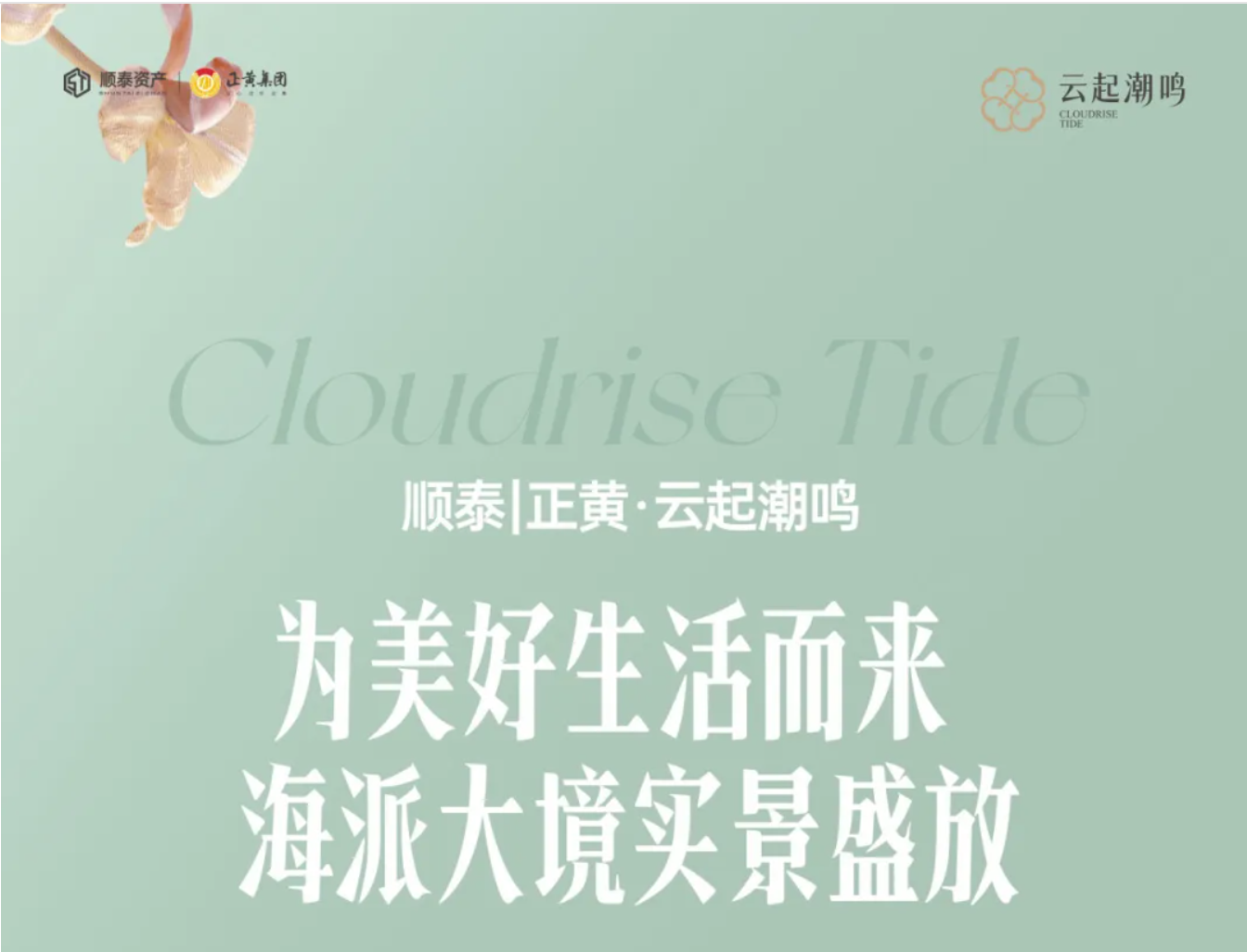 云起潮鸣 | 为美好生活而来，海派大境实景盛放